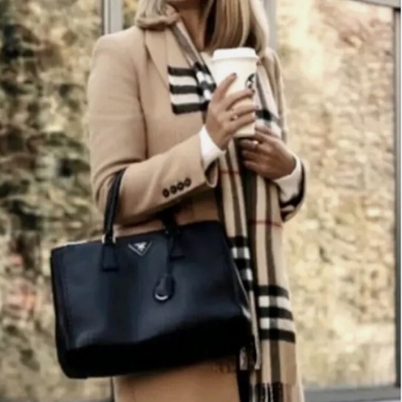 ZARA WOMENS MENSWEAR STYLE MANTECO WOOL LIGHT TAN CAMEL ONE BUTTON COAT M EUC - Picture 4 of 12